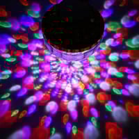LED Disco Bunte rotierende Glühlampen