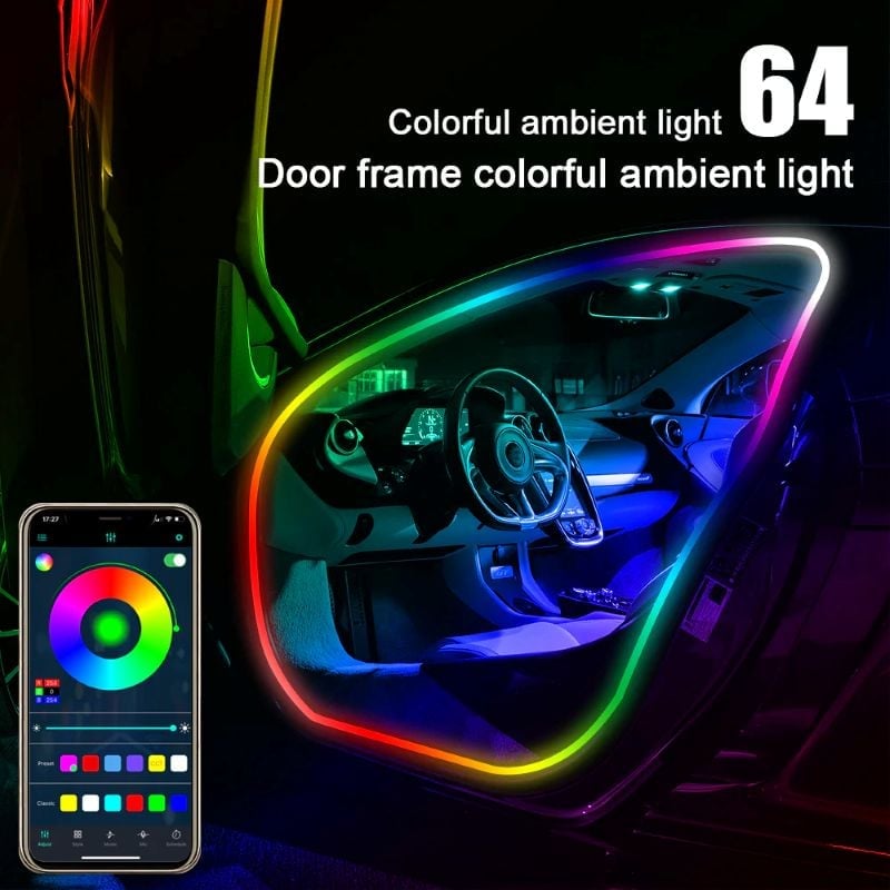 Sakerplus Car Door Frame LED Ambient Light
