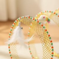 Collapsible Spiral Cat Tunnel Toy