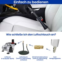 Trockenreinigungspistole Saker Tornado