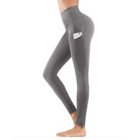 Grote maten legging met hoge taille en stretch