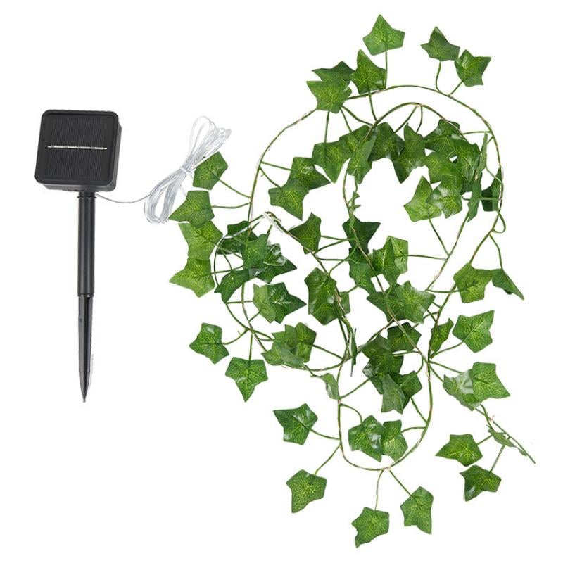 Solar Rattan Led Lys