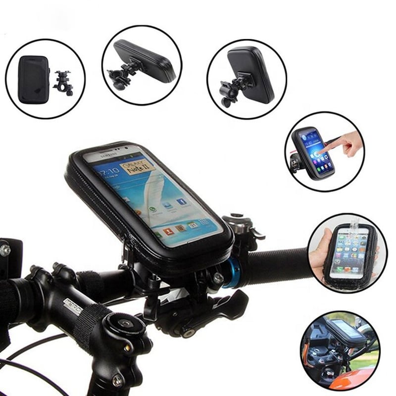 Waterdichte telefoonhouder voor fietsen en motorfietsen