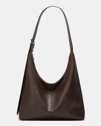Women's Solid Color PU Leather Shoulder Bag