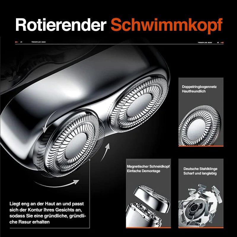 Sale- Neu eingetroffener Mini-Elektrorasierer mit Doppelkopf