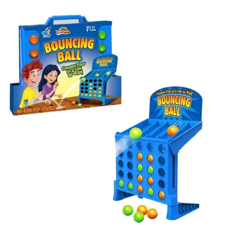 Bounce 4-in-a-Row: The Ultimate Skill-Based Family Challenge