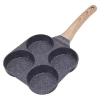 Thickened Deepened Four-hole Egg Frying Pan