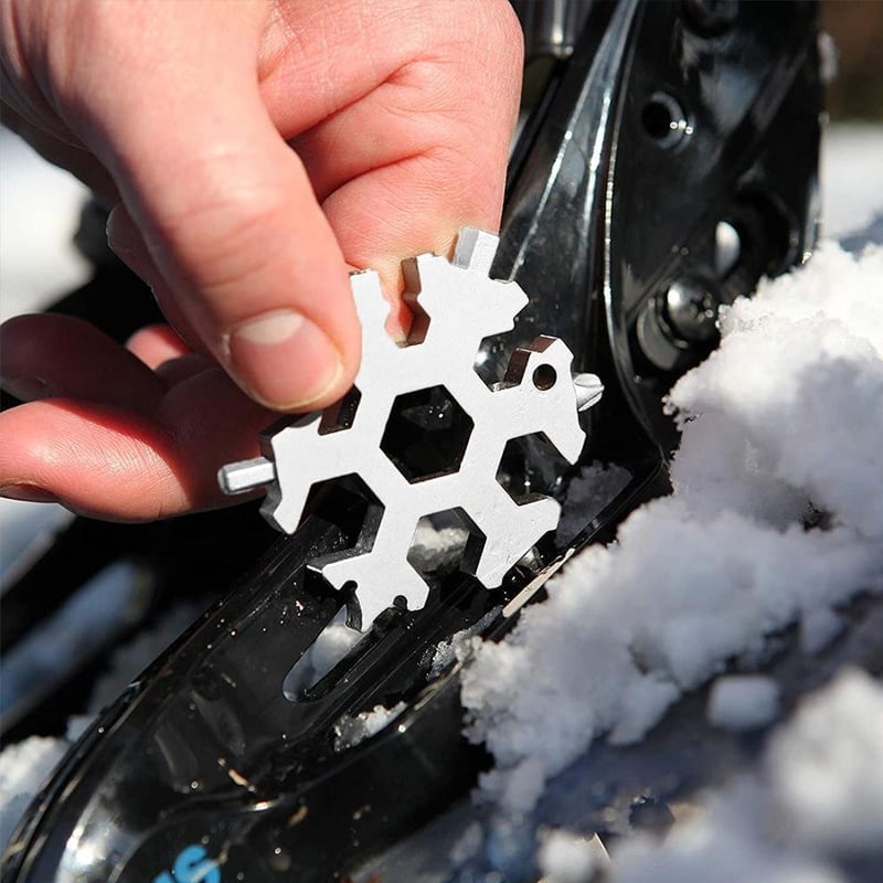 Sakerplus 18-in-1 Snowflake Multi-Tool