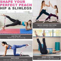 Ankle Resistance Band Set for Leg and Hip Training