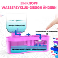 Vielseitiger Pinselreiniger