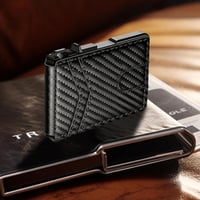 Men's RFID Anti-theft Metal Card Holder