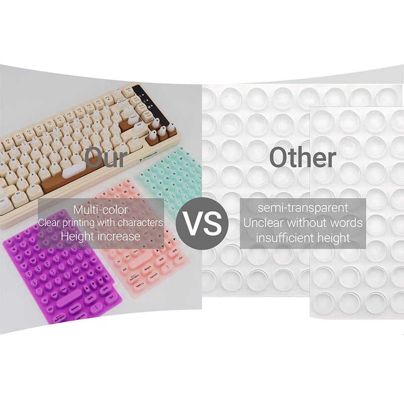 Long Nail Typing Keycap Enhancer Stickers