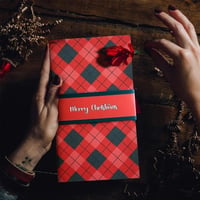 Handmade Waterfall Christmas Gift Card Booklet
