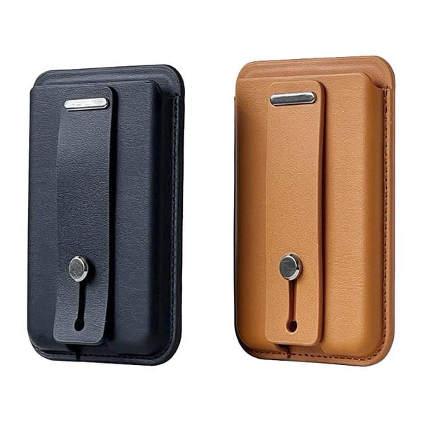 Magnetic Ring Stand Phone Card Holder