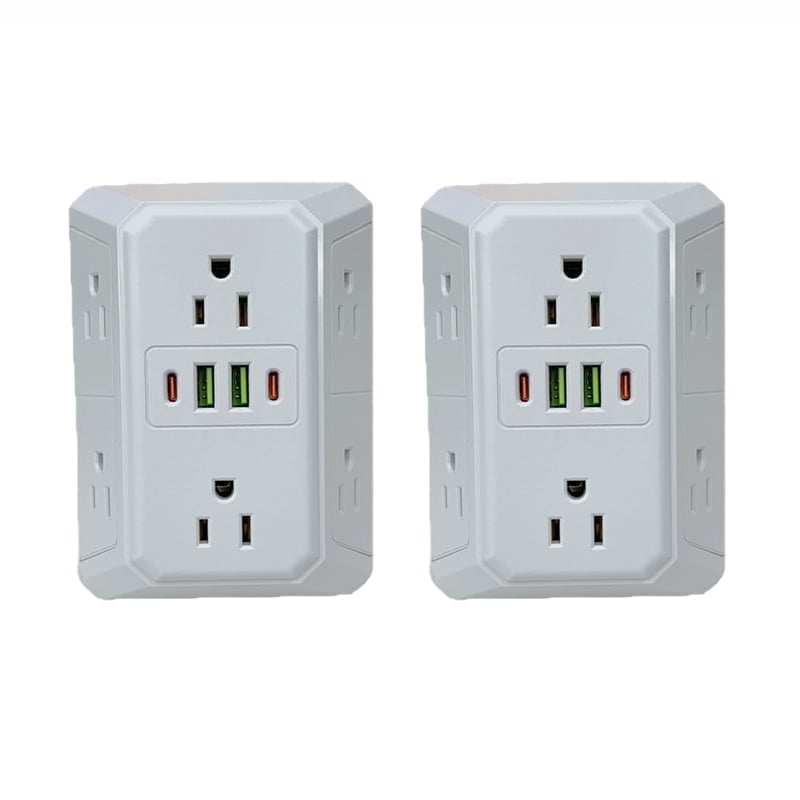 Multi Plug 6-Outlet Extender