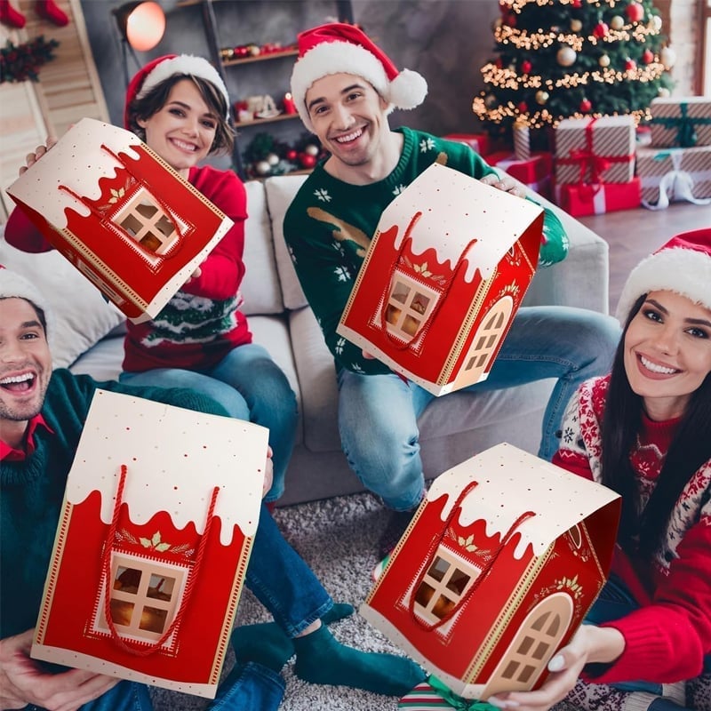 Weihnachtswunderland-Cottage-Geschenkbox