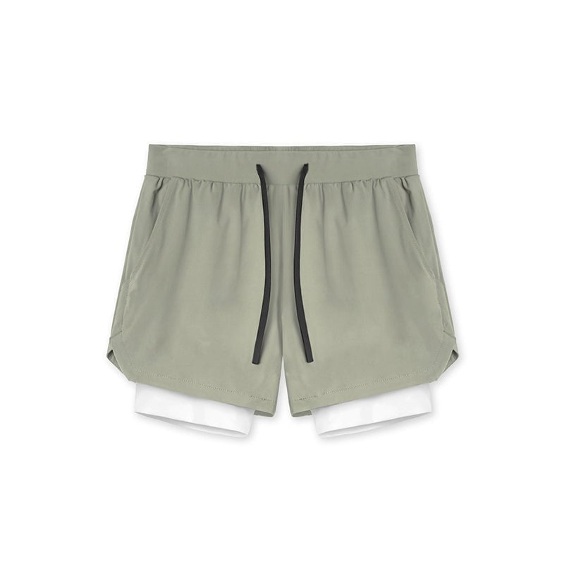 2-i-1 løbeshorts (Herre)