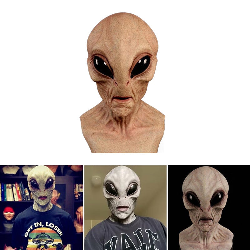 Maschera divertente aliena