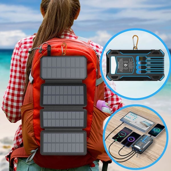 Solar Foldable Power Bank
