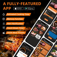 SAKER® Wireless Smart Meat Thermometer