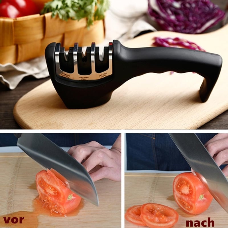 3-Stage Handheld Knife Sharpener