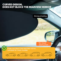 Car Side Window Visor【Set of 4pcs】