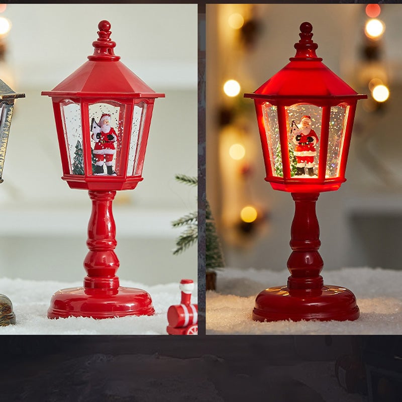 Weihnachts-Hexagon-Wasserlaterne