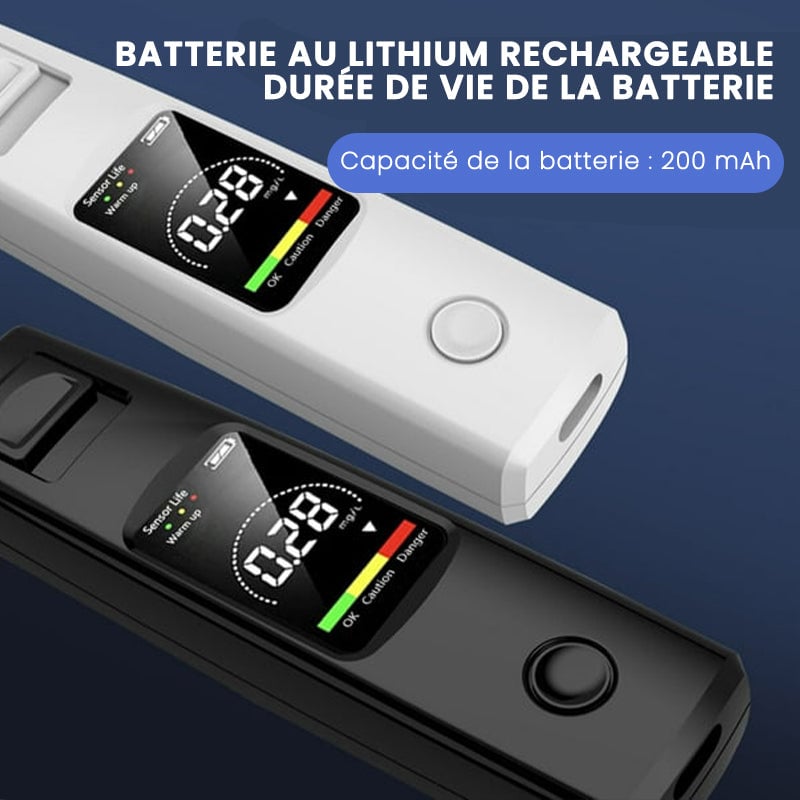 Testeur d'alcool portable