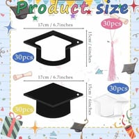 Graduation Cap Candy Card Set