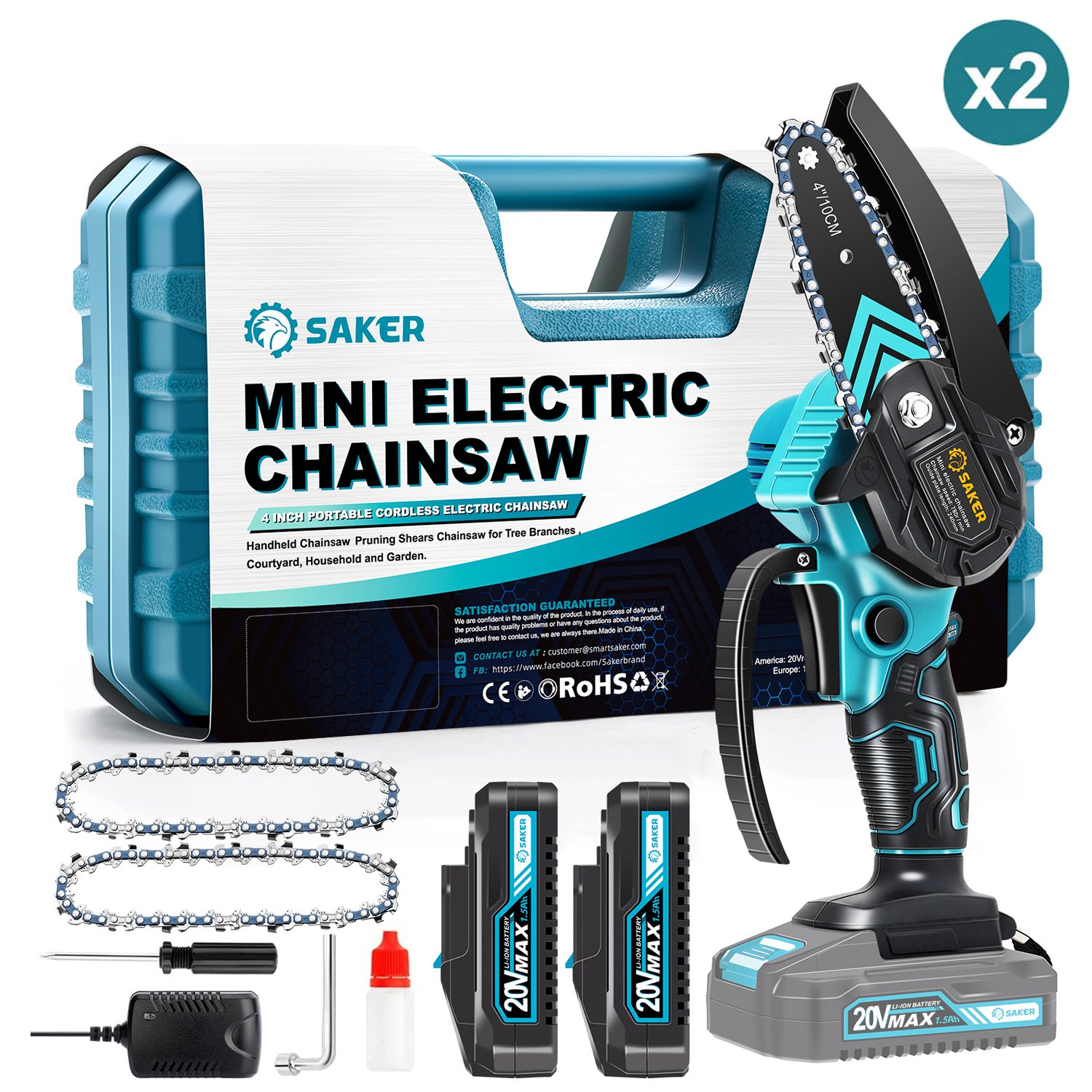 SAKER® Mini Chainsaw 4 Inch-upsell