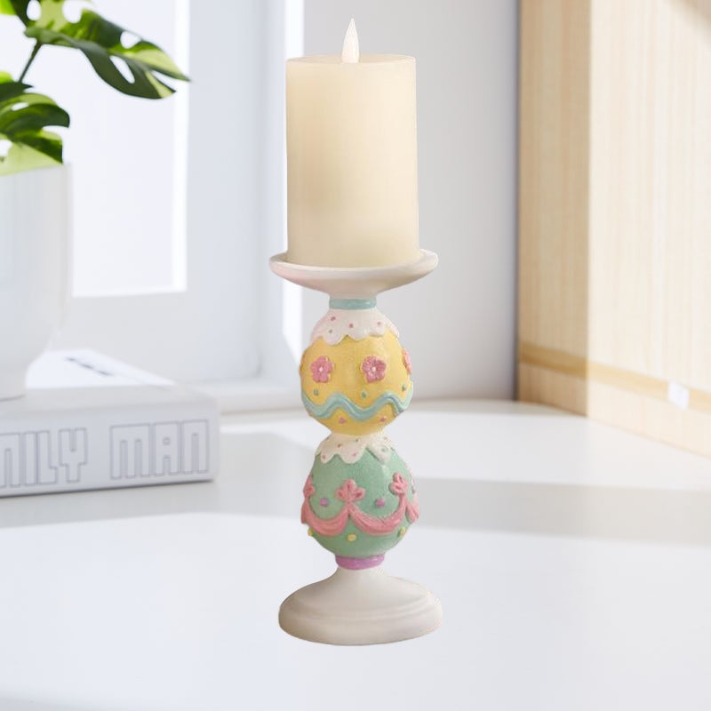 Easter candle holder