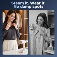 Kexon™ Portable Steam & Suction Garment Steamer