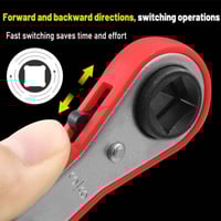 Maintenance Double-ended Square Ratchet Wrench