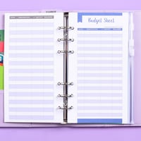 Kreatives Notizbuch mit Bindemittel