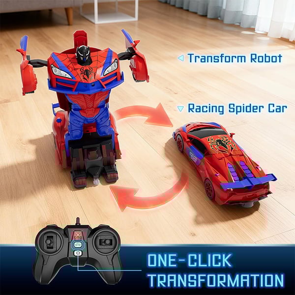 Remote Control Transforming Robot Car