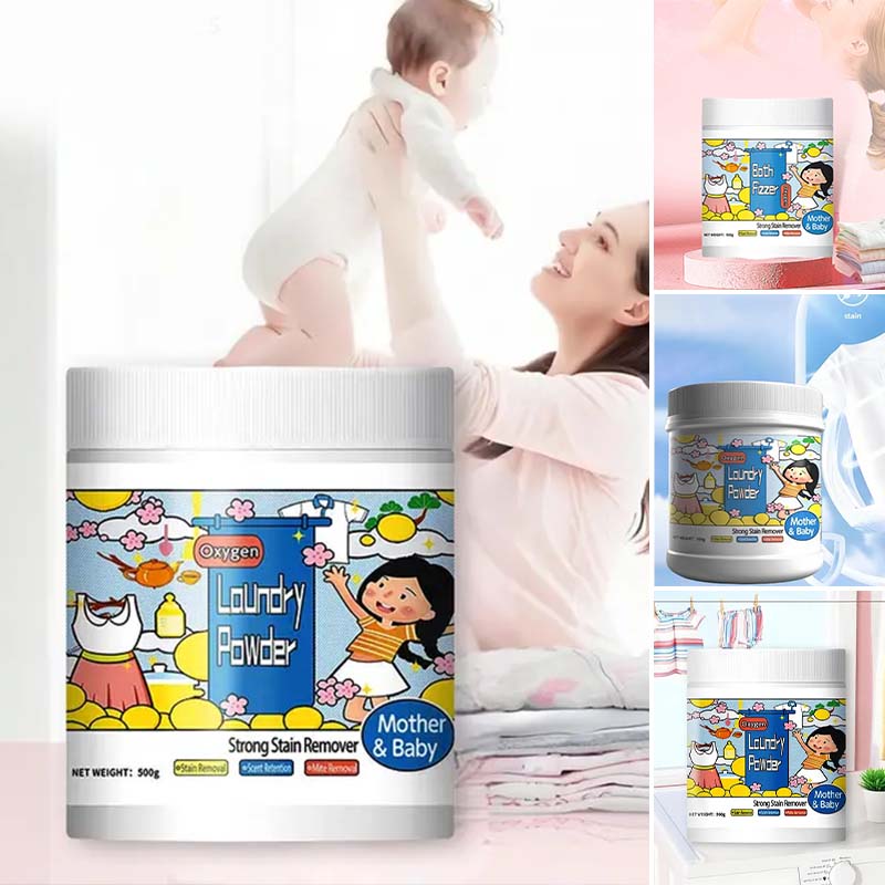 Hyper Concentrated Strong Stain Remover Powder for Clothes