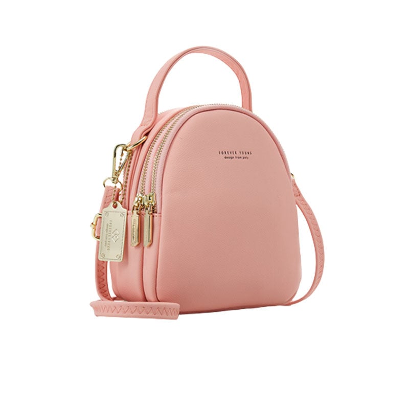 Leichte Umhängetasche mit mehreren Fächern