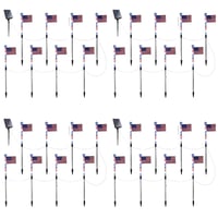 Outdoor Independence Day Decorative Light Post