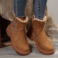 Modische Kurzschaft-Martinsstiefel mit seitlichem Reißverschluss