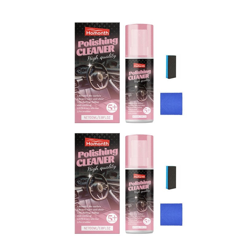Reinigungs- und Poliermittel zur Autoinnenrenovierung