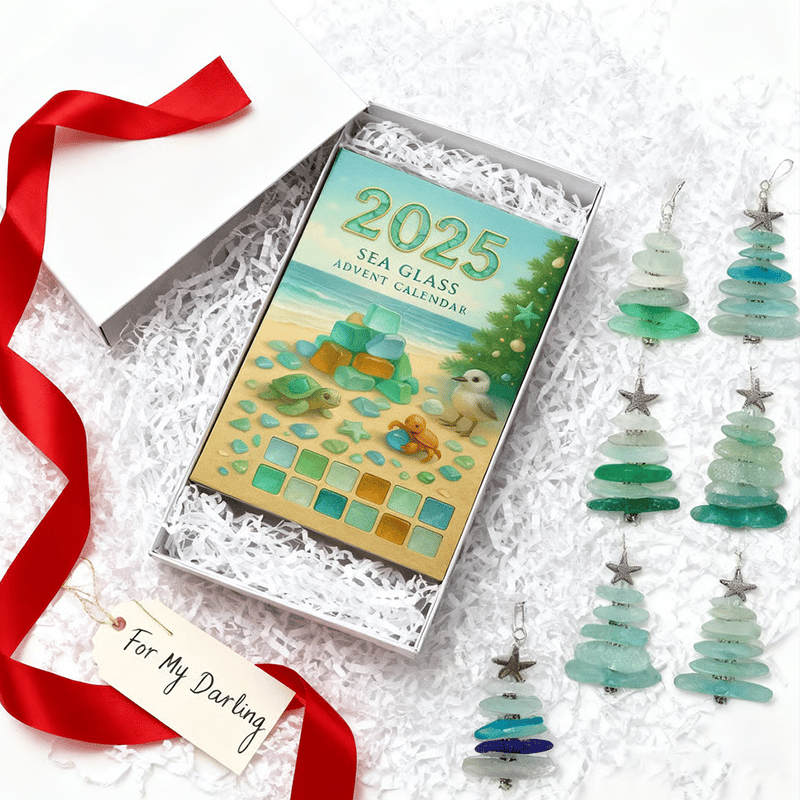 🌊🎄Sea Glass Christmas Tree Advent Calendar