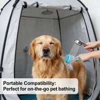 New 2 in 1 Pet Bath and Grooming Brush