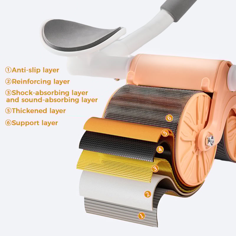 Sakerplus Automatic Rebound Abdominal Wheel