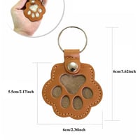 Pet Fur Memory Keychain
