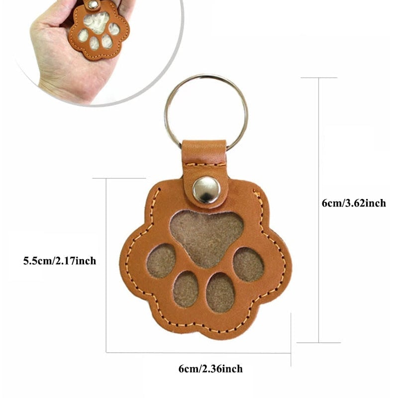 Pet Fur Memory Keychain