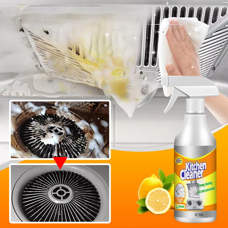Kitchen foam cleaner