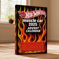 NASA Christmas Tree Decorations Hot Wheels Muscle Car Blind Box