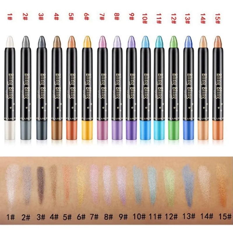 Highlighter- og øjenskygge blyant