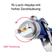 H-827 Pneumatische Spritzpistole