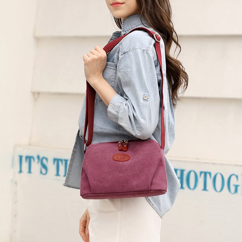 Canvas Crossbody Bag